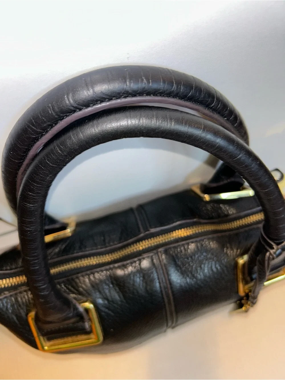 Vince Camuto Leather Satchel